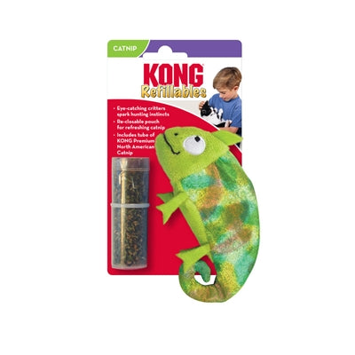 Kong Kameleon avec un chat rechargeable