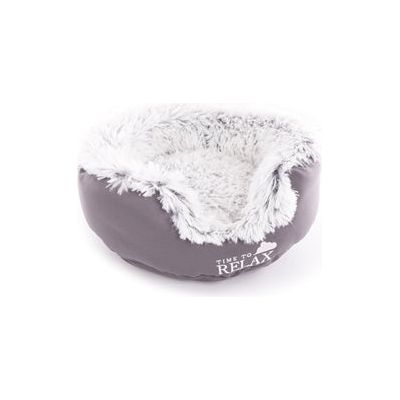 Martin Cat panier de panier de chien Figure Grey Grey