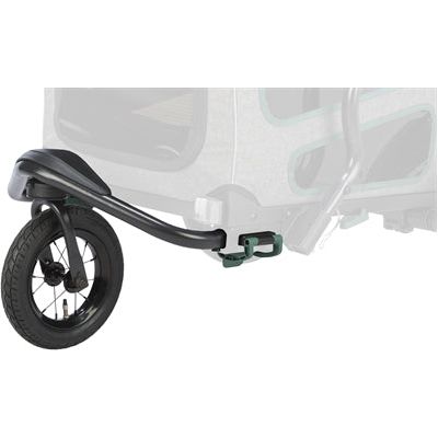 Kit de jogging Trixie pour chariot à vélo 12802 Sage gris
