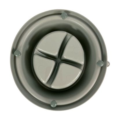Heureux animal de compagnie fou des animaux de compagnie alimentant le seau Adagio Slow Feeder mokka