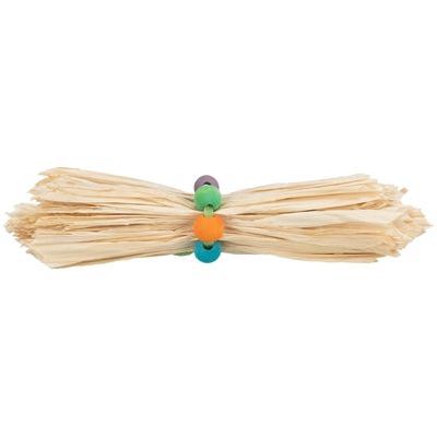 Trixie Toys pour lapin de rongeurs avec feuille de maïs et perles en bois