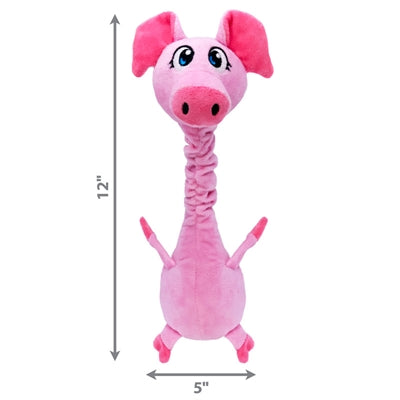 Kong Shakers Bobz Pig avec rose pilep