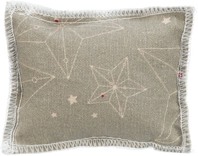 Trixie Noël jouer un coussin avec du coton de la valériane beige