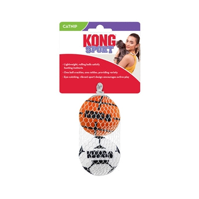 Boules de sport de chat Kong avec Catnip Assorti