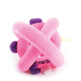 Martin Dog Toys Pig Bal en peluche recyclée - afbeelding 2