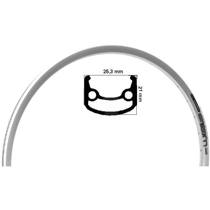 Disque web Rodi (frein à disque) jante e-bike 26 pouces 559 zil 36 trous trou 14