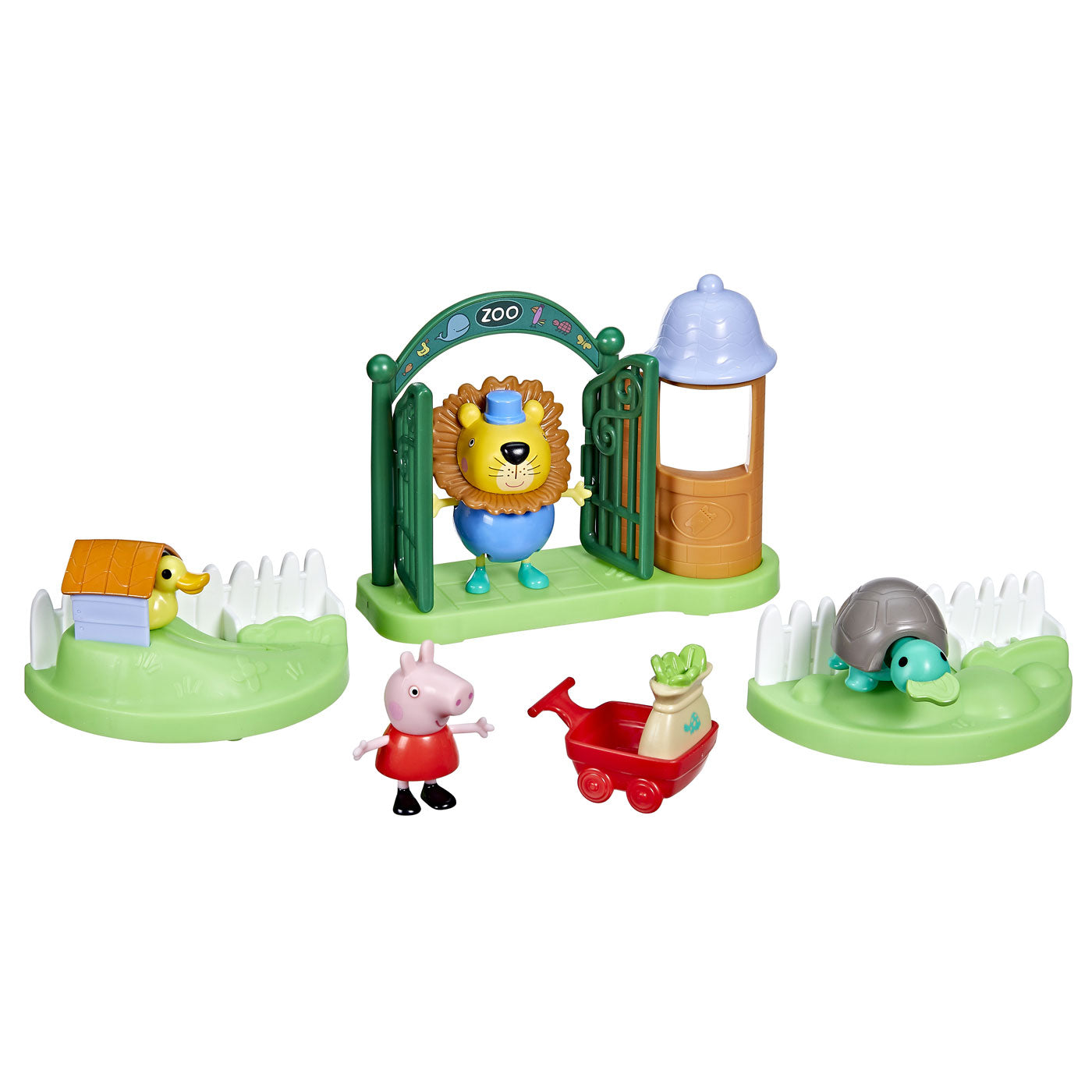 Hasbro Peppa va au zoo speelset