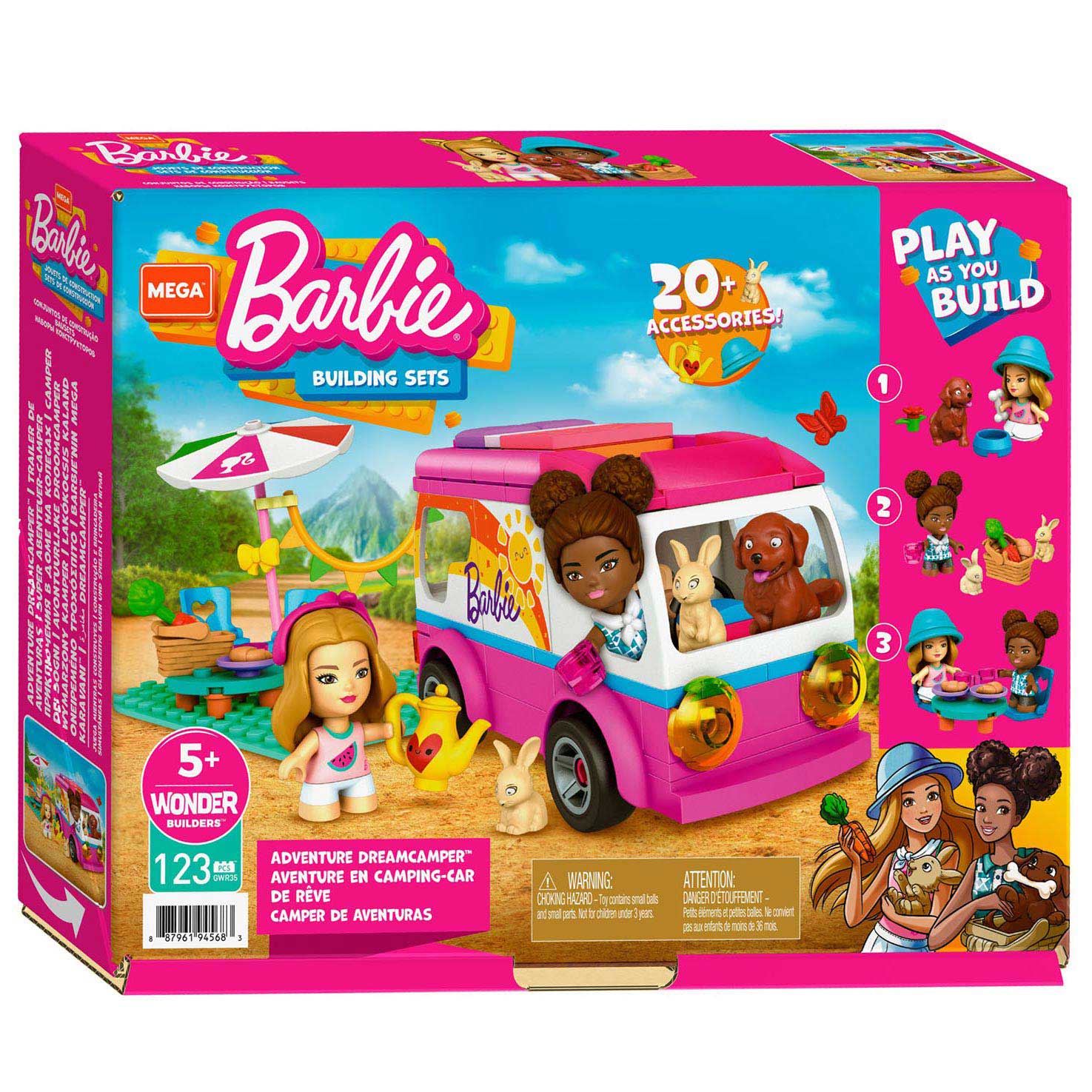 Mega Bloks Mega CONSTRUX BOUWSET ADVENTION CAMPATEUR