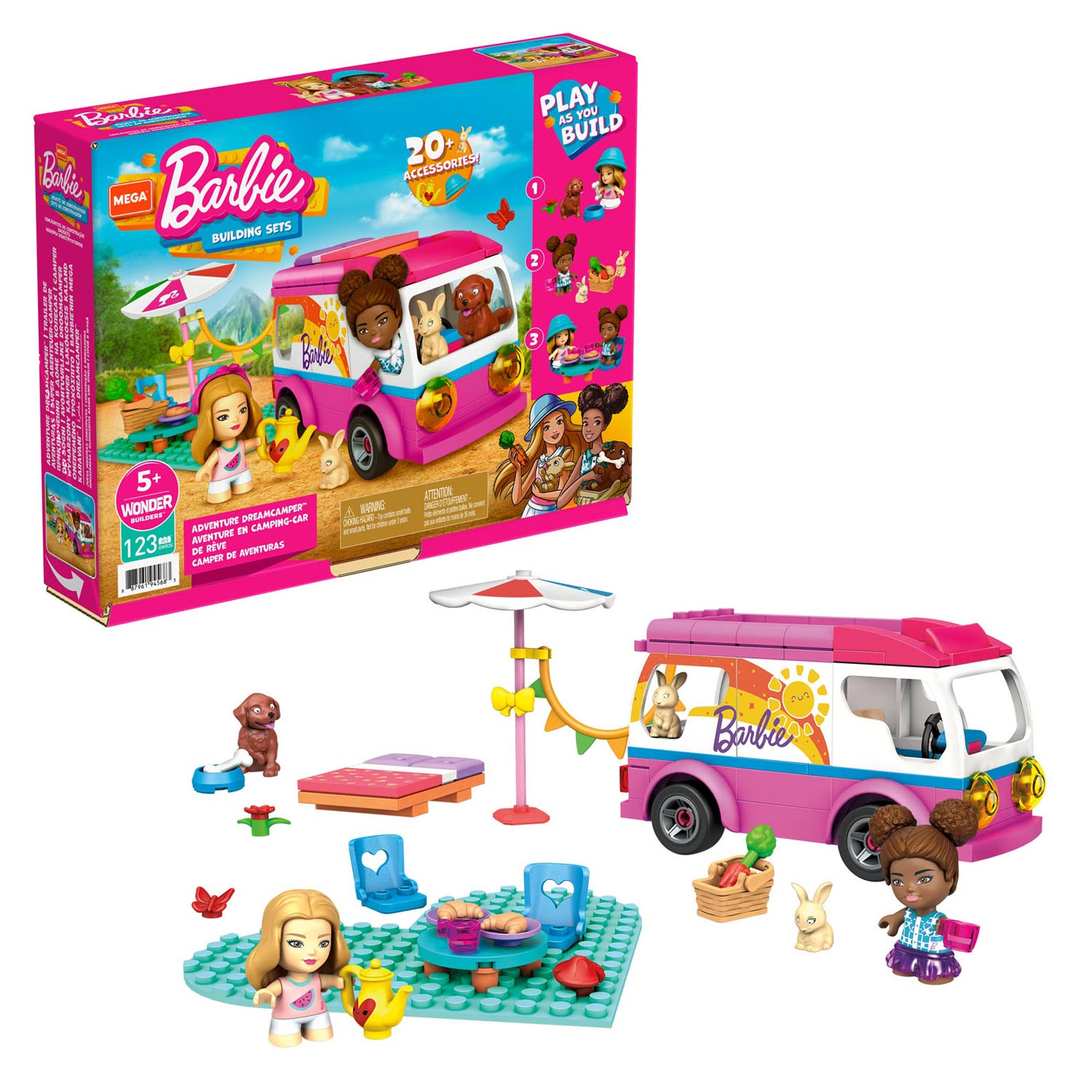 Mega Bloks Mega CONSTRUX BOUWSET ADVENTION CAMPATEUR