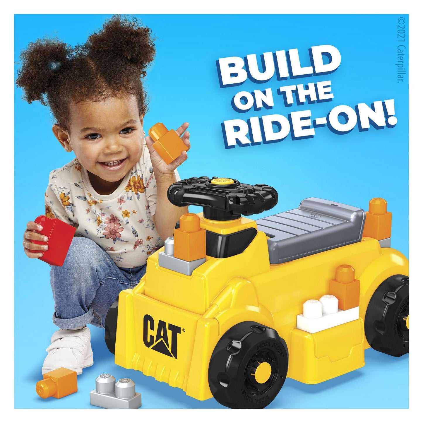 Mega Bloks Cat Build n Walking Car avec des blocs