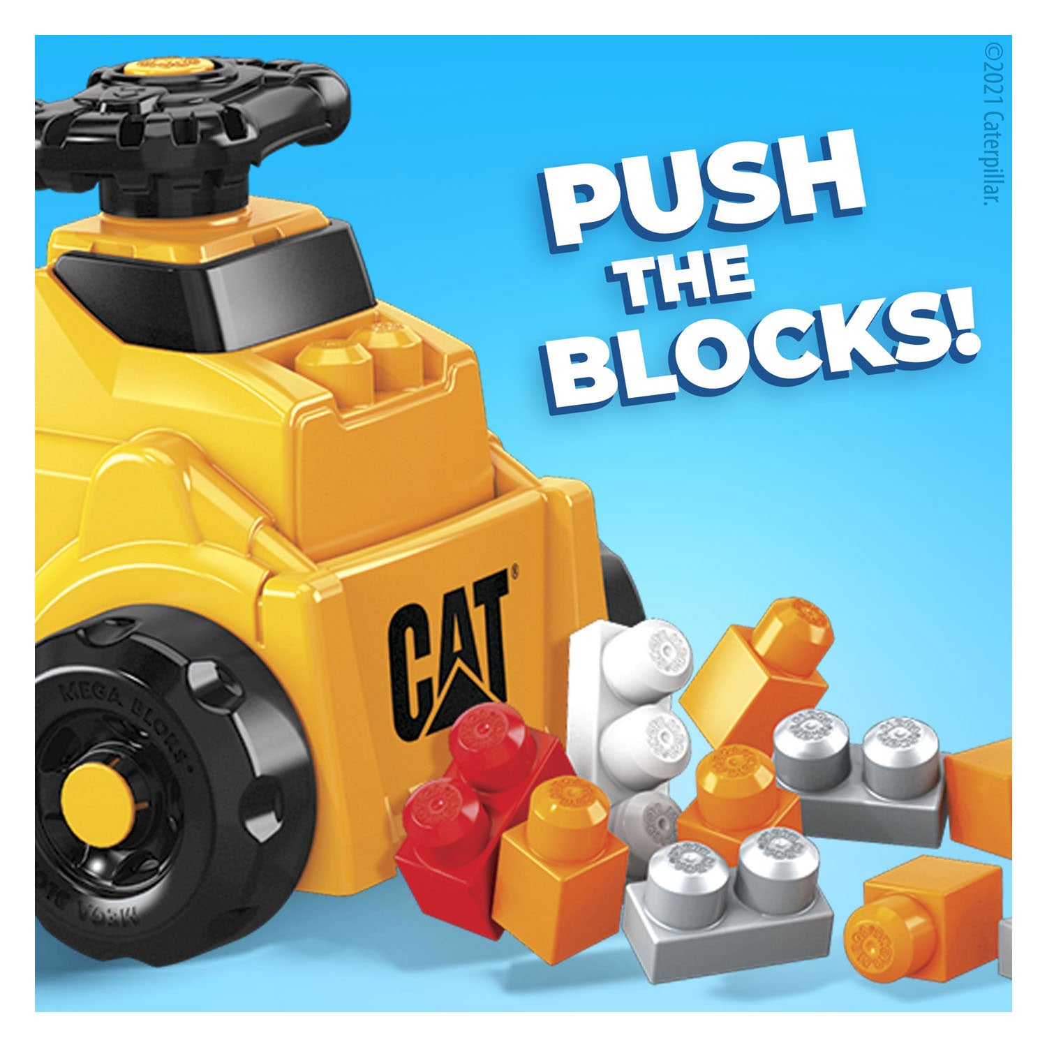 Mega Bloks Cat Build n Walking Car avec des blocs