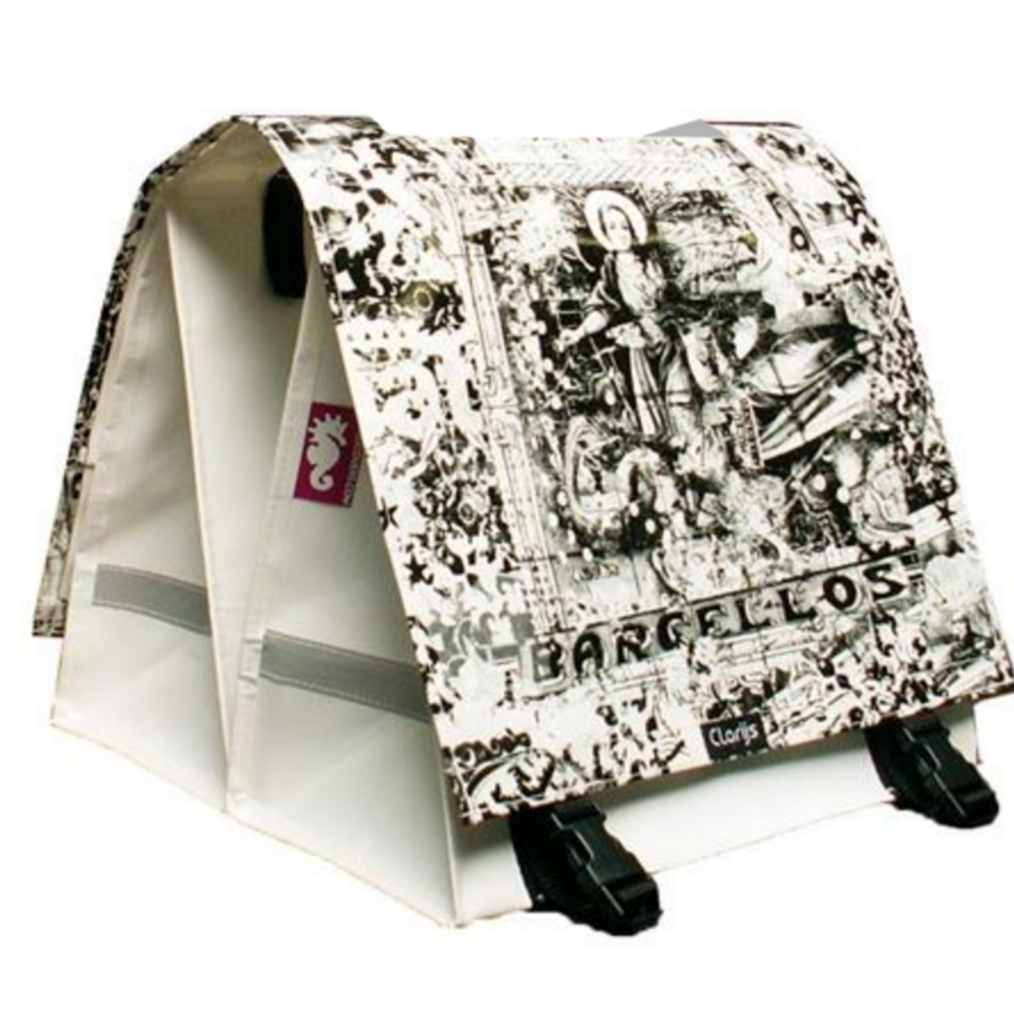 Clarijs Maria La Verda Barcelone Double Bicycle Bag.