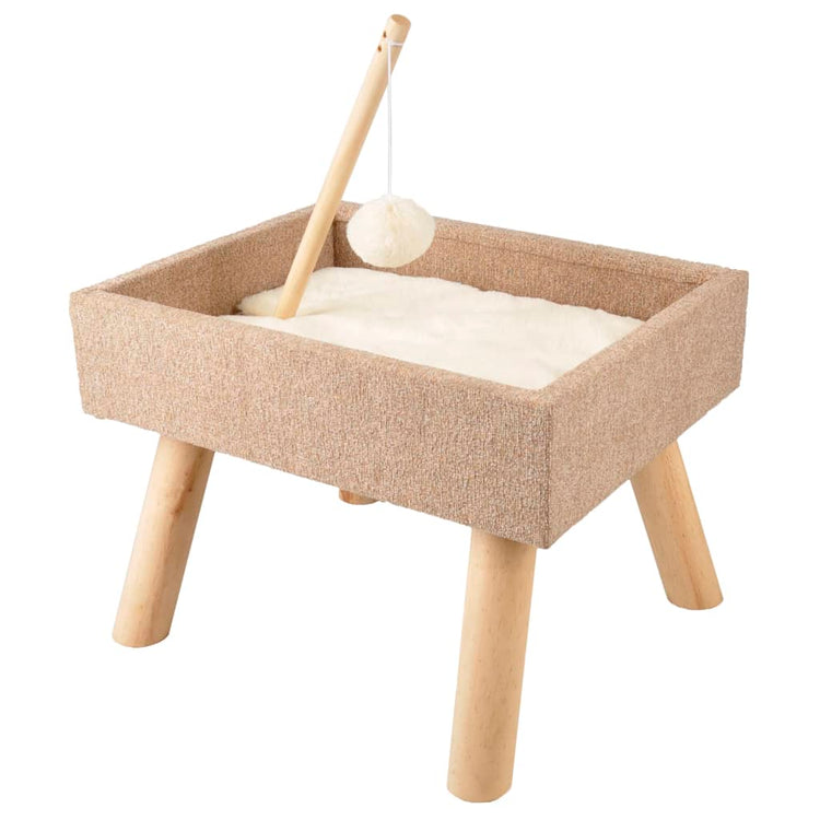 Flamingo Flamingo Cat Bed Scandi 43.5x40x54.5 cm beige 560553
