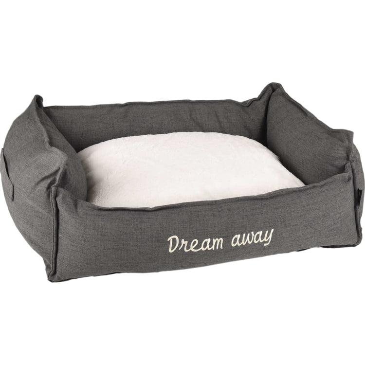 Flamingo Flamingo Dog Bed With Zits Dream Away 90x70 cm Gray
