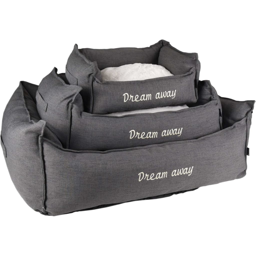 Flamingo Flamingo Dog Bed With Zits Dream Away 90x70 cm Gray