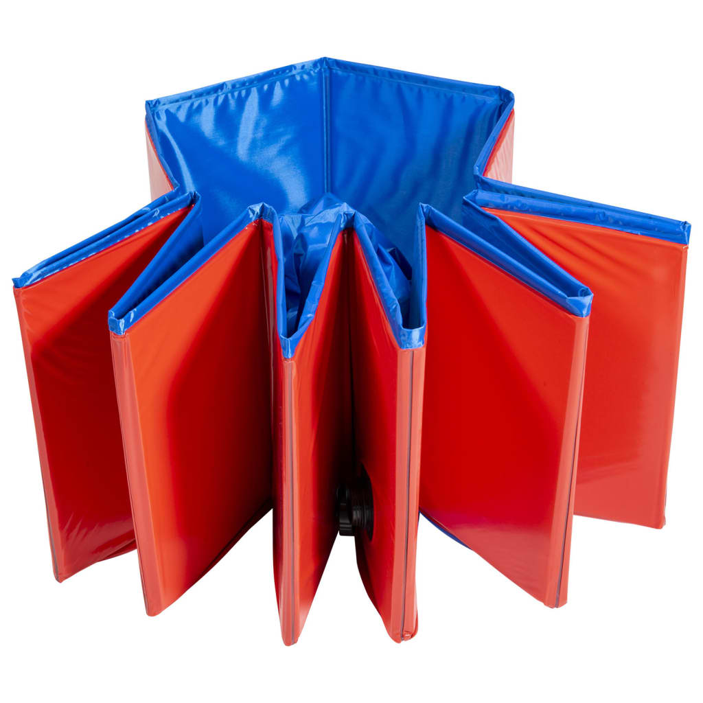 Animal Boulevard Animal Boulevard Pet Piscine Colorage M 80x80x20 cm Bleu rouge