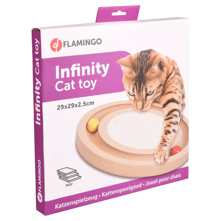 Flamingo Flamingo Cat Crab Toy Infinity 29x29x2,5 cm Natural