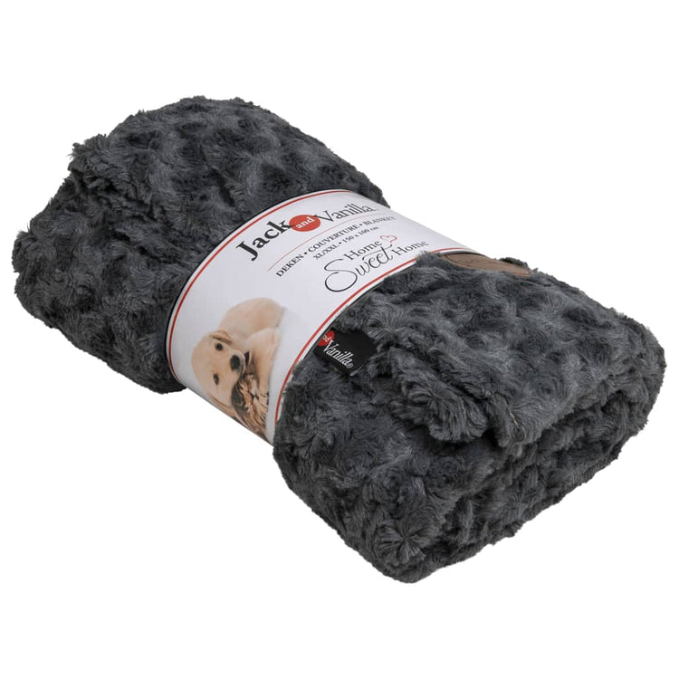 Jack and Vanilla Jack and Vanilla Pet Couverture Coal XL-XXL 150x100 cm