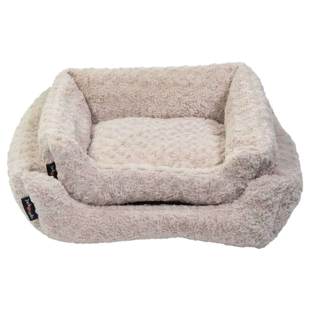 Jack and Vanilla Jack and Vanilla Pet Bank Softy S 60x52x18 cm rosette beige