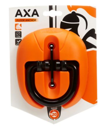 Ancre mural axa 14 mm orange