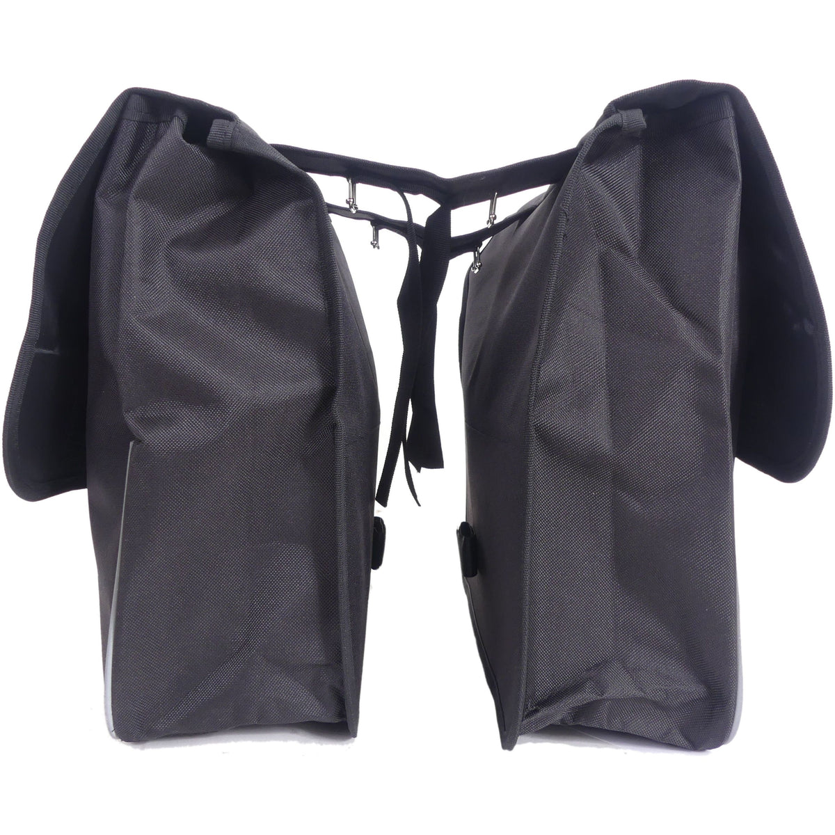 Edge Double Bicycle Bag Basic Shopper 32 litres 32 x 38 x 13 cm (2x) noir