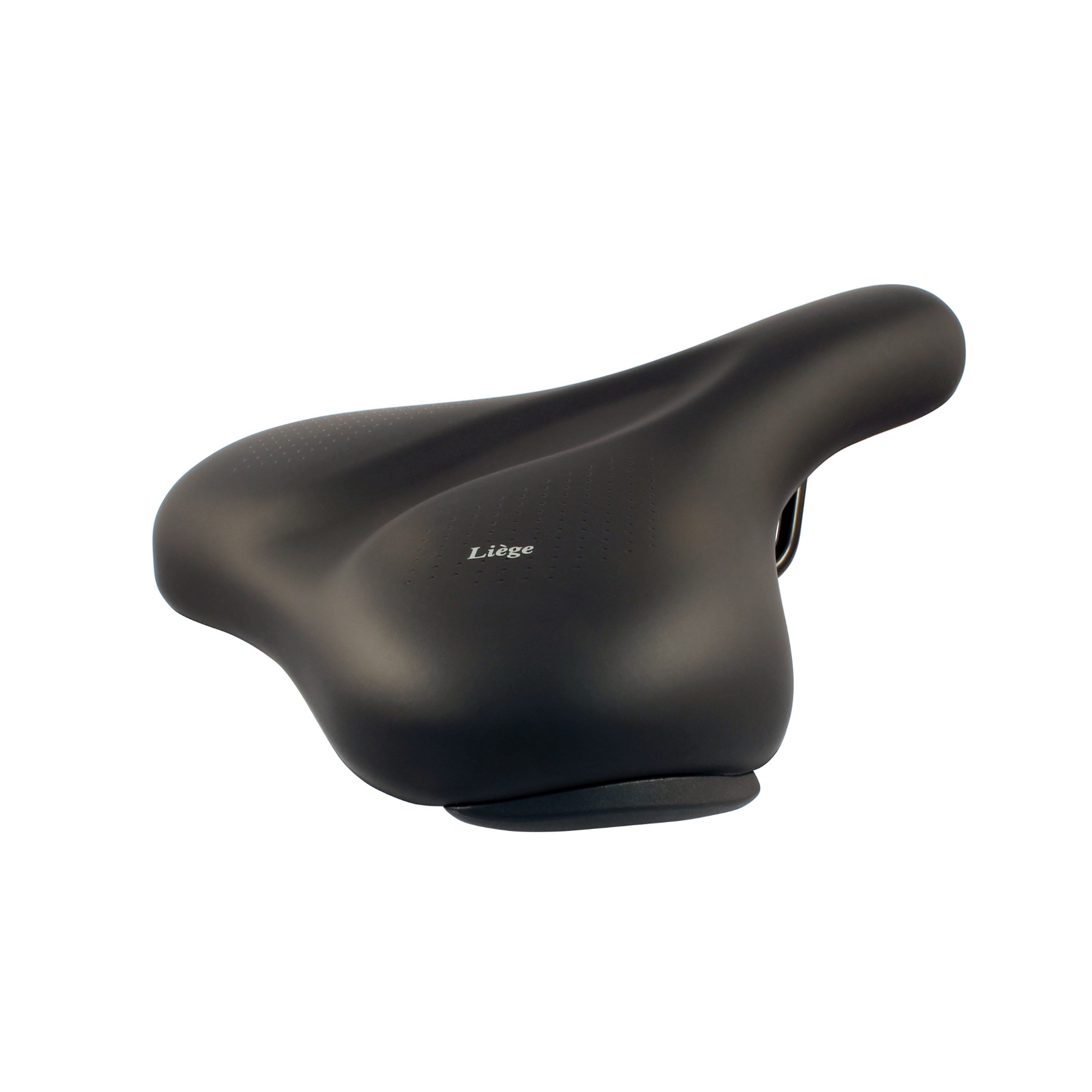 San Remo San Remo Saddle Liège avec pare-chocs, dames. Noir, sans écharpe (emballage d'atelier)