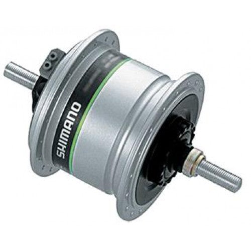 Shimano moyeu dynamo axe solide 36g argent 6v 2.4w dh-2r30-e roller brake