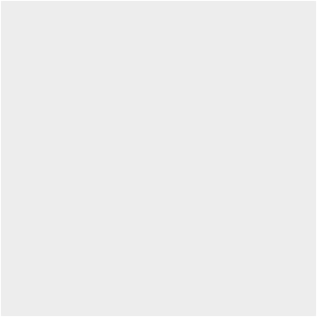 Creativ Company paillettes et paillettes blanches, 6x5gr