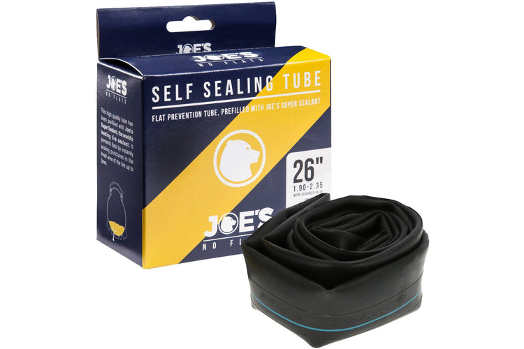 Joe's No Flats Inner Tube Sel-scellé tube jaune gel fv 26x1.90-2.35