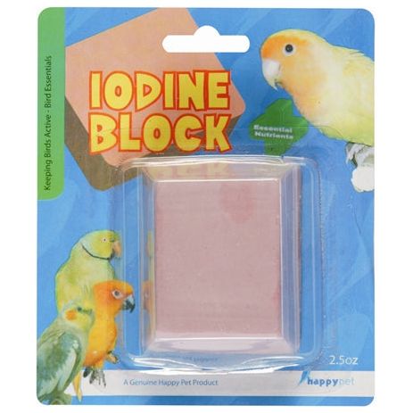 Bloc de l'iode heureux