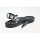 Clips ceintures Lapize en cuir noir