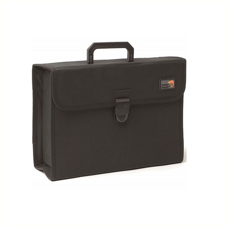 Newlooxs Nouveau sac simple sacanier, noir. 1 Clip de clôture, taille: 36x14x26.5 cm, contenu: 13L