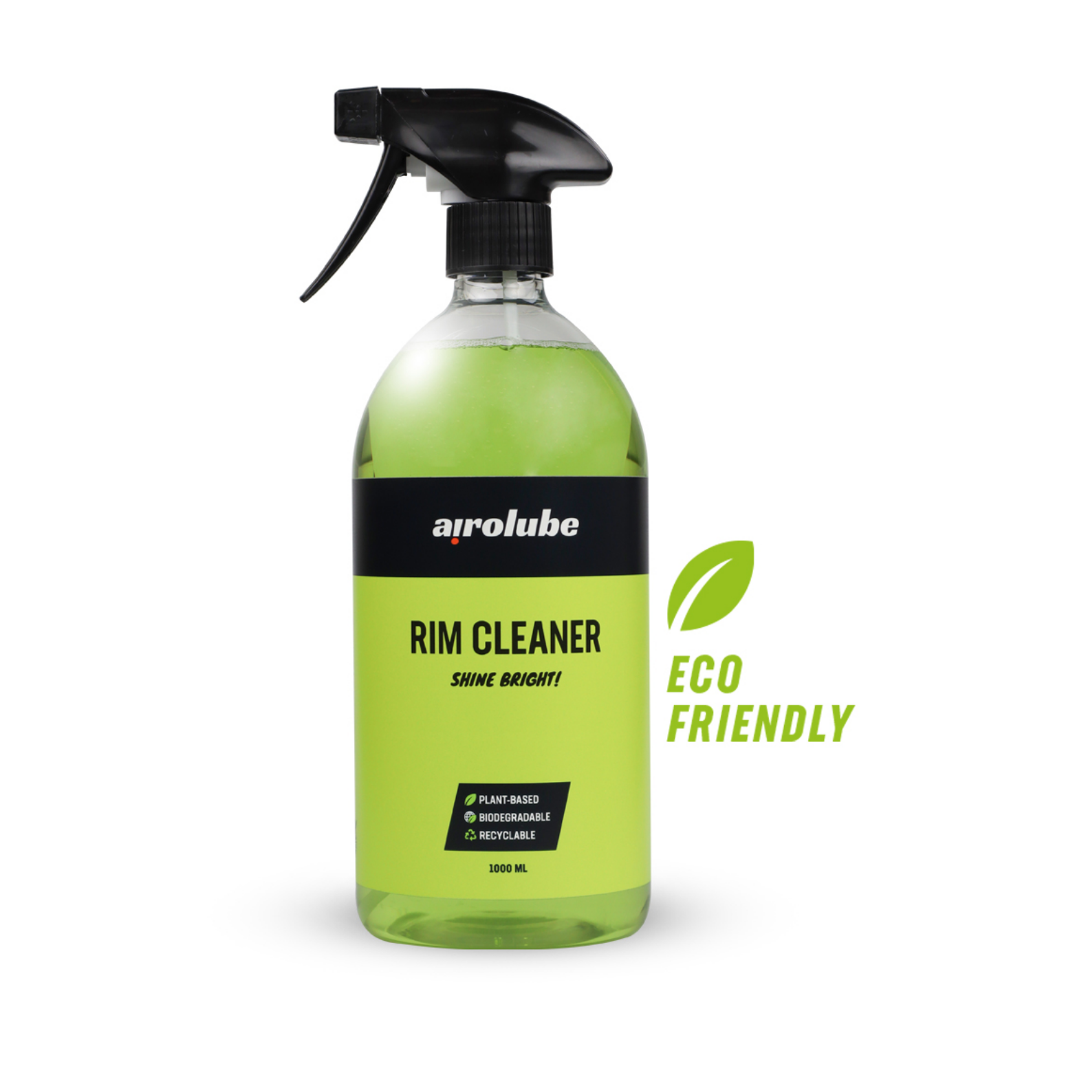 Airolube Rim Cleaner 1000ml est un nettoyant végétal pour jantes alliage.