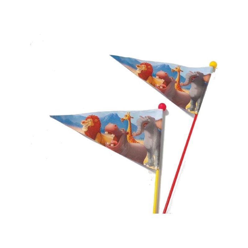 Roi animal de sécurité du drapeau largek