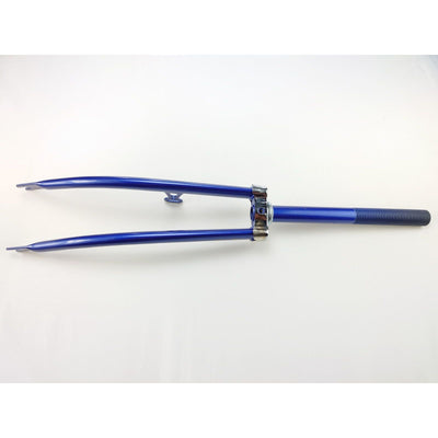 Hulzebos Fork 26 bleu avec des pépites de tambour