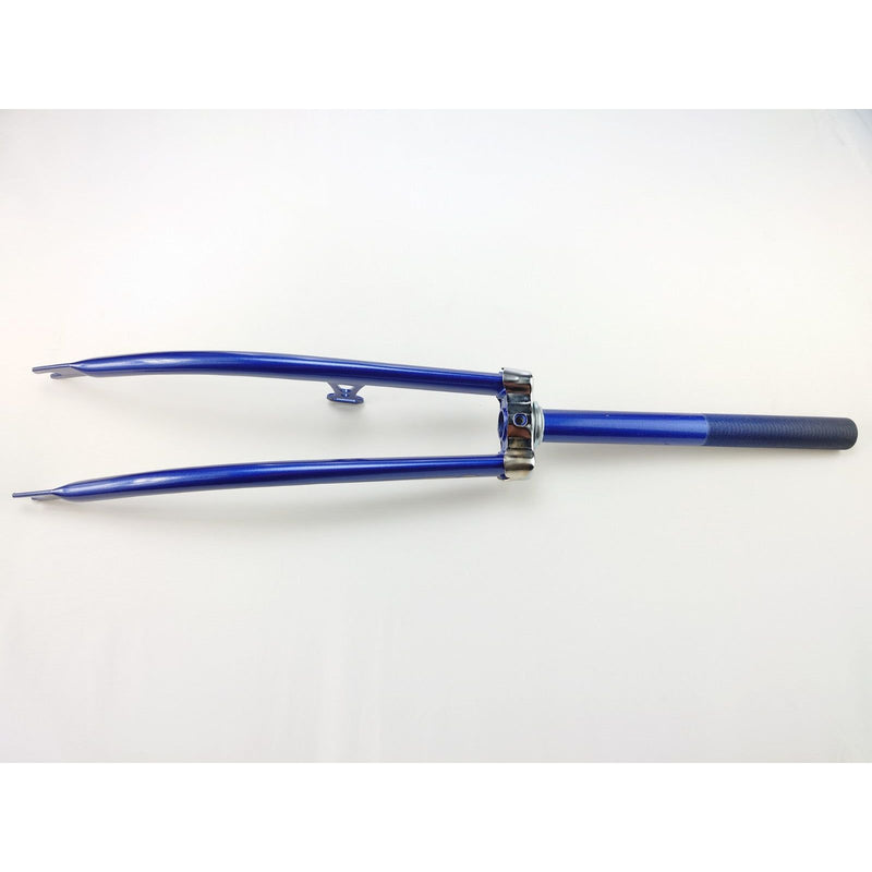 Hulzebos Fork 26 bleu avec des pépites de tambour