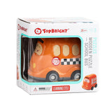 Topbright Wooden Jigsaw Puzzle avec bus scolaire, 24e. - afbeelding 2