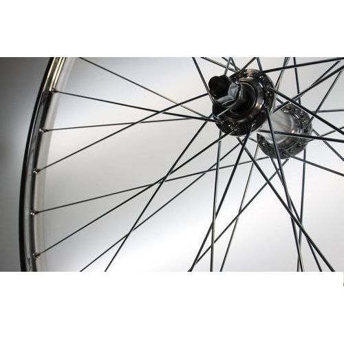 Roue avant 28x1 1 2 Alu Chrome Look