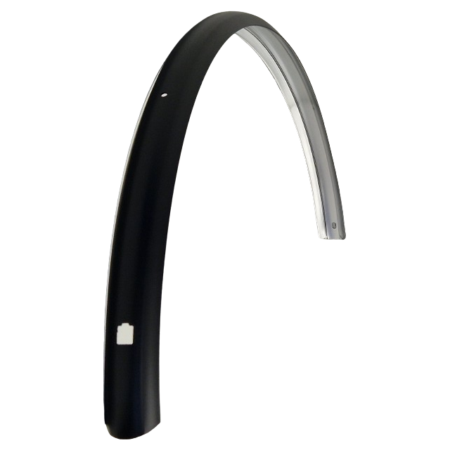 Sks arrière arrière plastique 28 pouces plastique 45 mm noir mat