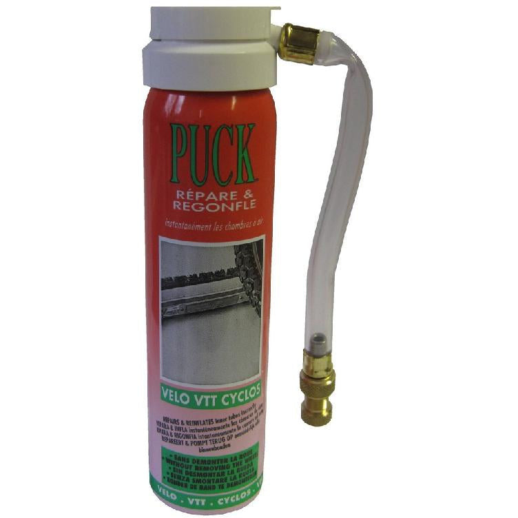 Spray réparateur chambre à air de vélo Puck 75ml