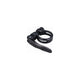 Collier de tige de selle alu 28.6 noir
