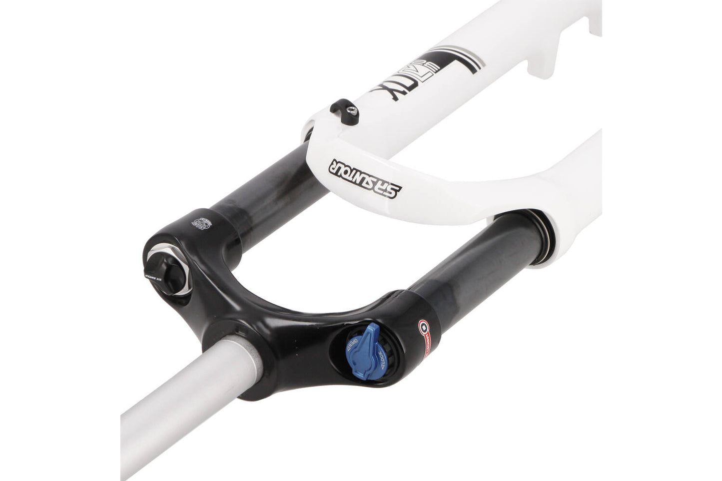 Srsuntour Suntour XCR32 Air Front Fork 26 lor 100 mm blanc
