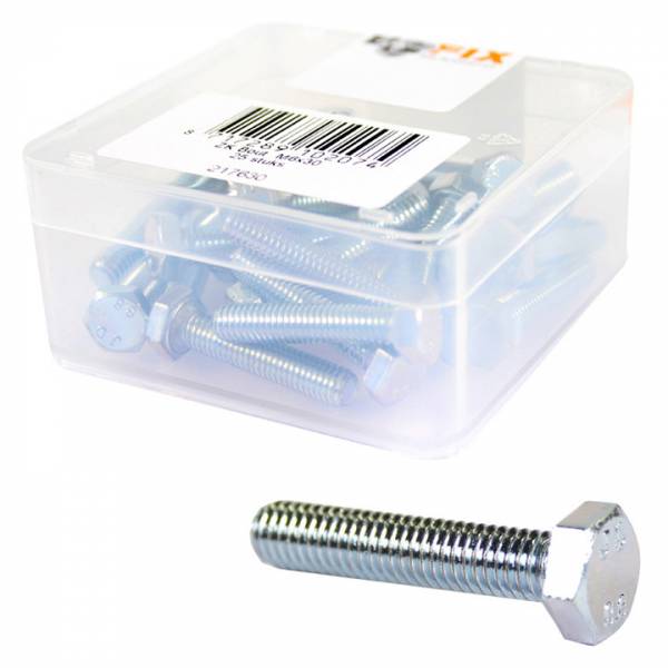 Bofix Hexagon Bolt M6X55 en acier inoxydable par 25 pièces 218655