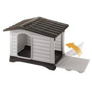 Ferplast Hondhok Villa 70 73x59x53 cm Gray 87253099 - afbeelding 3