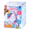 Jouez à peindre votre propre pot de licorne en céramique, 8DLG.