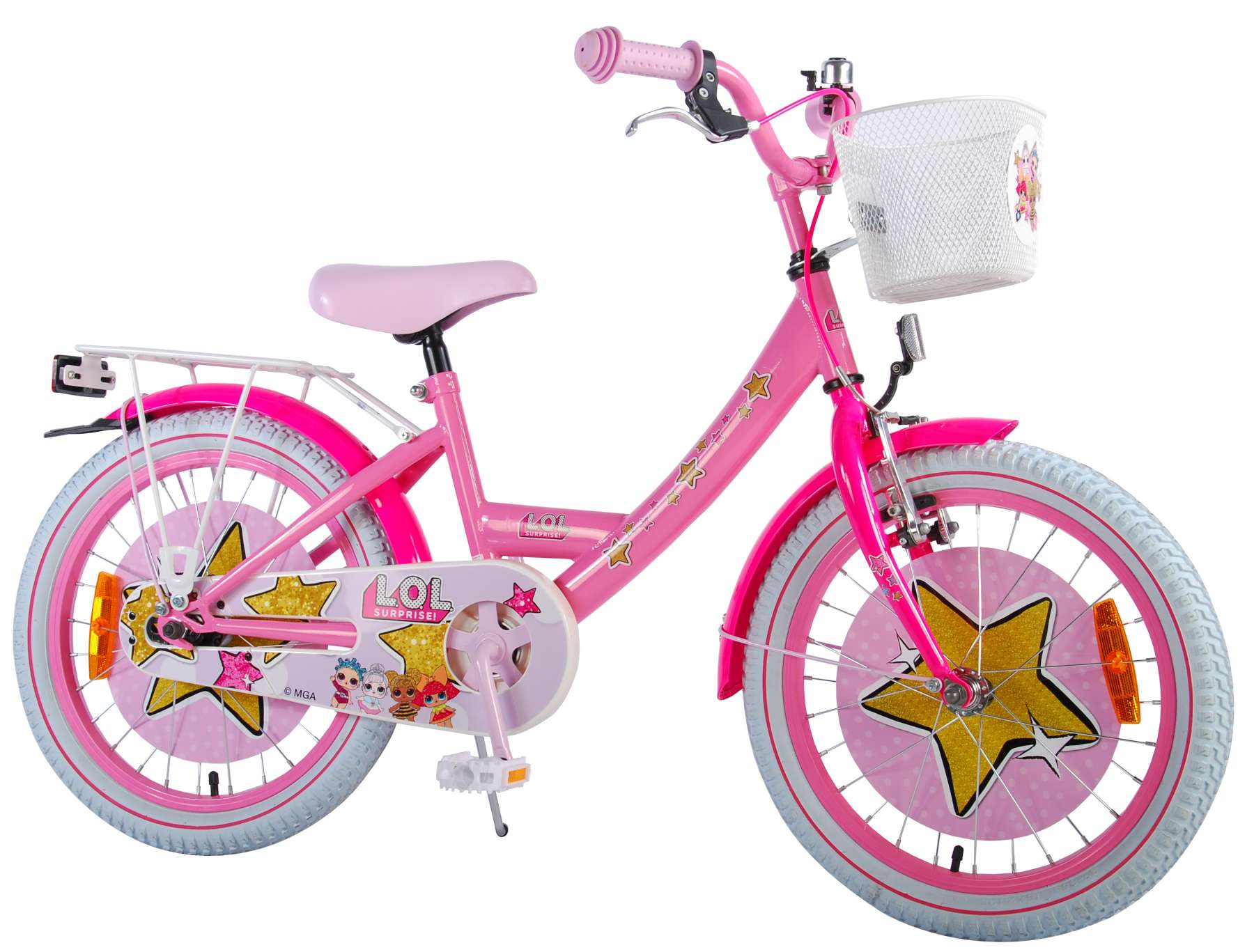 LOL surprise Bicycle pour enfants - filles - 18 pouces - rose