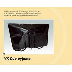 Couverture de vélo double noir