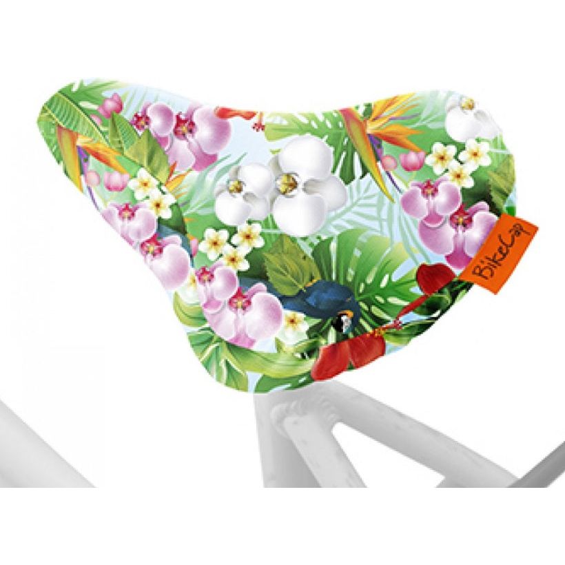 Tapis de selle Bikecap Tropical Flower