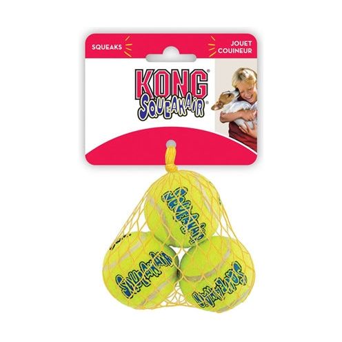 Kong Squeakair Tennis Ball Jaune avec bip
