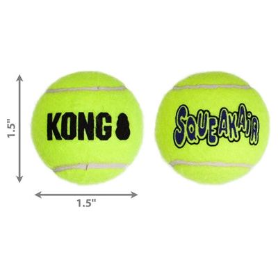 Kong Squeakair Tennis Ball Jaune avec bip